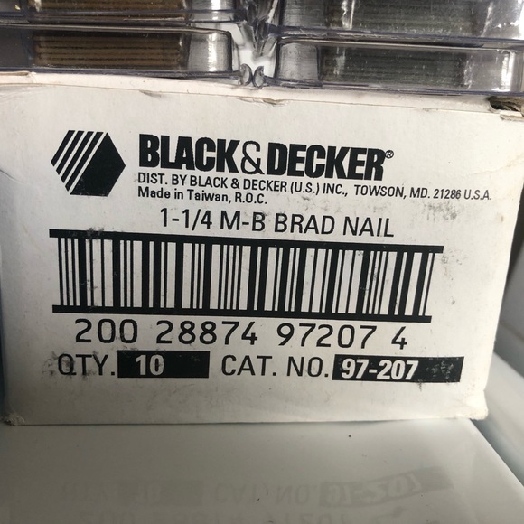 500 Med Brad Nails 1-1/4” FITS-BLACK & Decker 9720,SEARS CRAFTSMAN 968425 - Picture 3 of 3